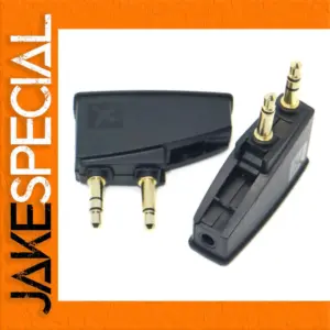 Airline Travel Headphone Adapter for QC Models