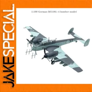 1:100 Scale German Bf110G-4 Fighter Model