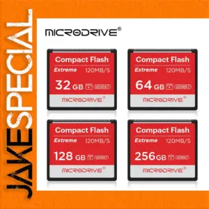 Compact Flash Card Set 32GB to 256GB