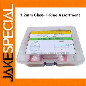 36 Round Mineral Watch Glass Replacement Set