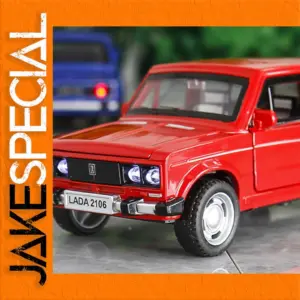 1:32 Scale LADA 2106 Diecast Model Red