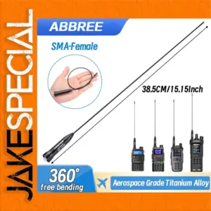 ABBREE AR-771S Dual Band Antenna 144/430 MHz