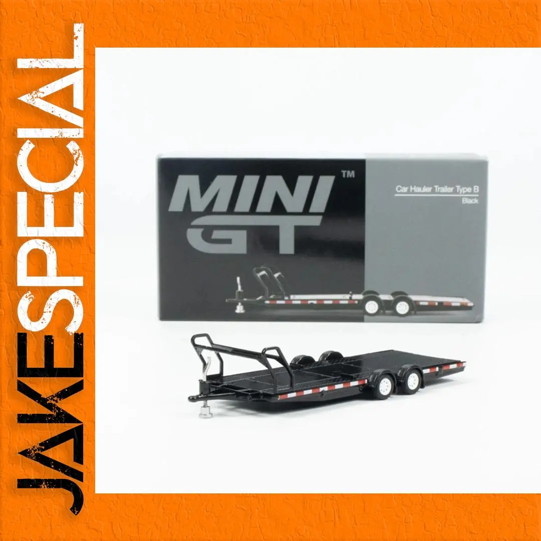 MINI GT 1:64 Scale Car Hauler Trailer 1 MINI GT 1:64 Scale Car Hauler Trailer