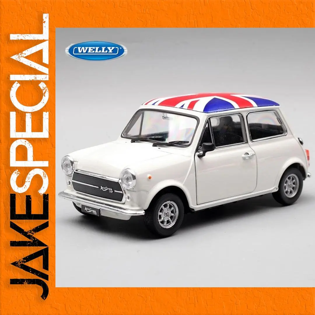 WELLY 1:24 Mini Cooper 1300 Diecast Model 1 WELLY 1:24 Mini Cooper 1300 Diecast Model