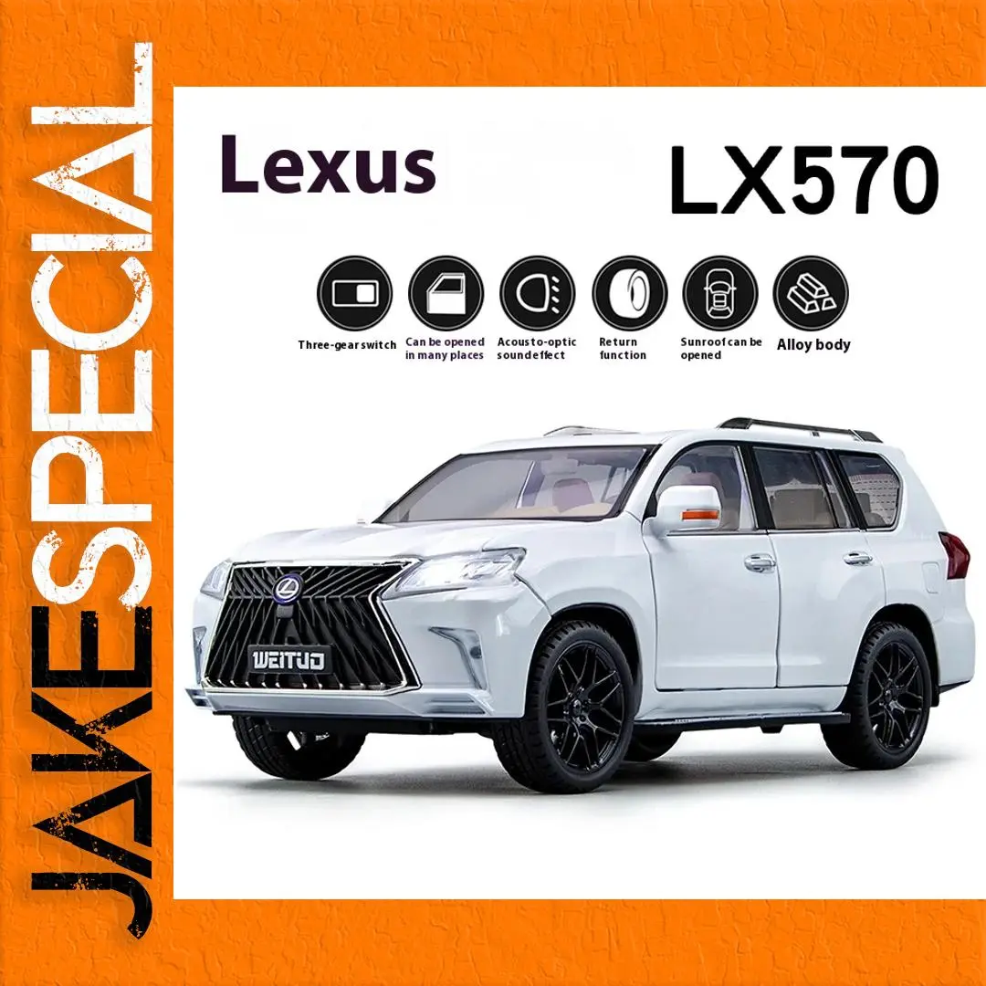 Lexus LX570 1:18 Scale Diecast Model 1 Lexus LX570 1:18 Scale Diecast Model