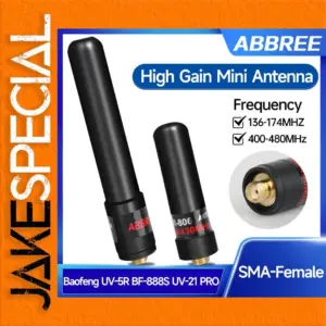 ABBREE AR-806+ Dual Band Mini Antenna