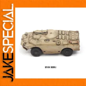 1:72 Scale BRDM-2 Armored Model in Desert Camouflage