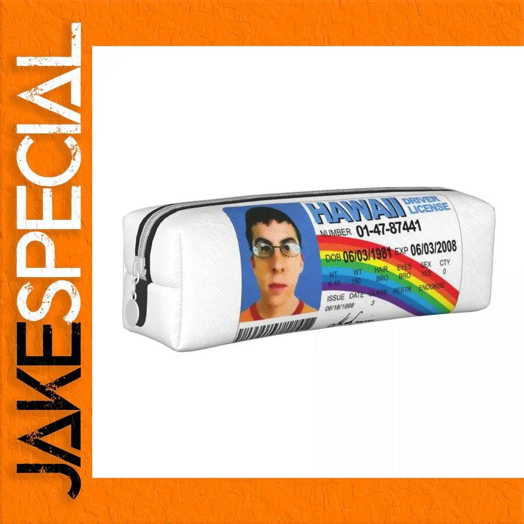 McLovin Hawaiian License Design Pencil Case 1 McLovin Hawaiian License Design Pencil Case