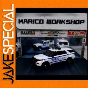 2020 Ford Explorer NYPD Diecast Model 1:64 Scale