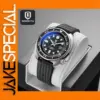 Men's Quartz Watch with Rotatable Bezel