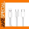 Easy Carry USB Male to Dual Type C Cable