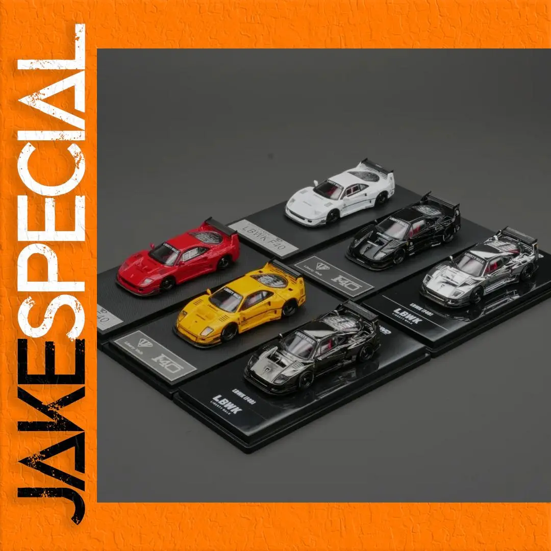 LBWK F40 Tokyo Salon Diecast Model Set 1:64 1 LBWK F40 Tokyo Salon Diecast Model Set 1:64