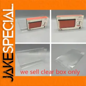 3DS LL Transparent Display Protector Case