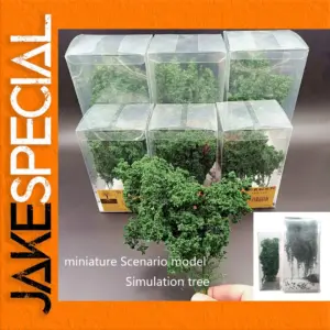 Miniature Tree Cluster for Scale Models