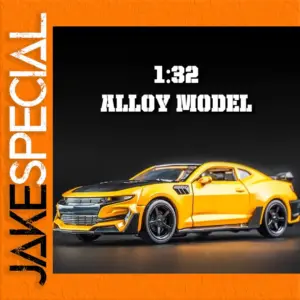 1:32 Scale Yellow Bumblebee Sports Car Model