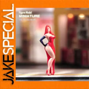 Red-Haired Girl Model Figure in Various Scales