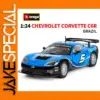 Chevrolet Corvette C6R 1:24 Scale Model Car