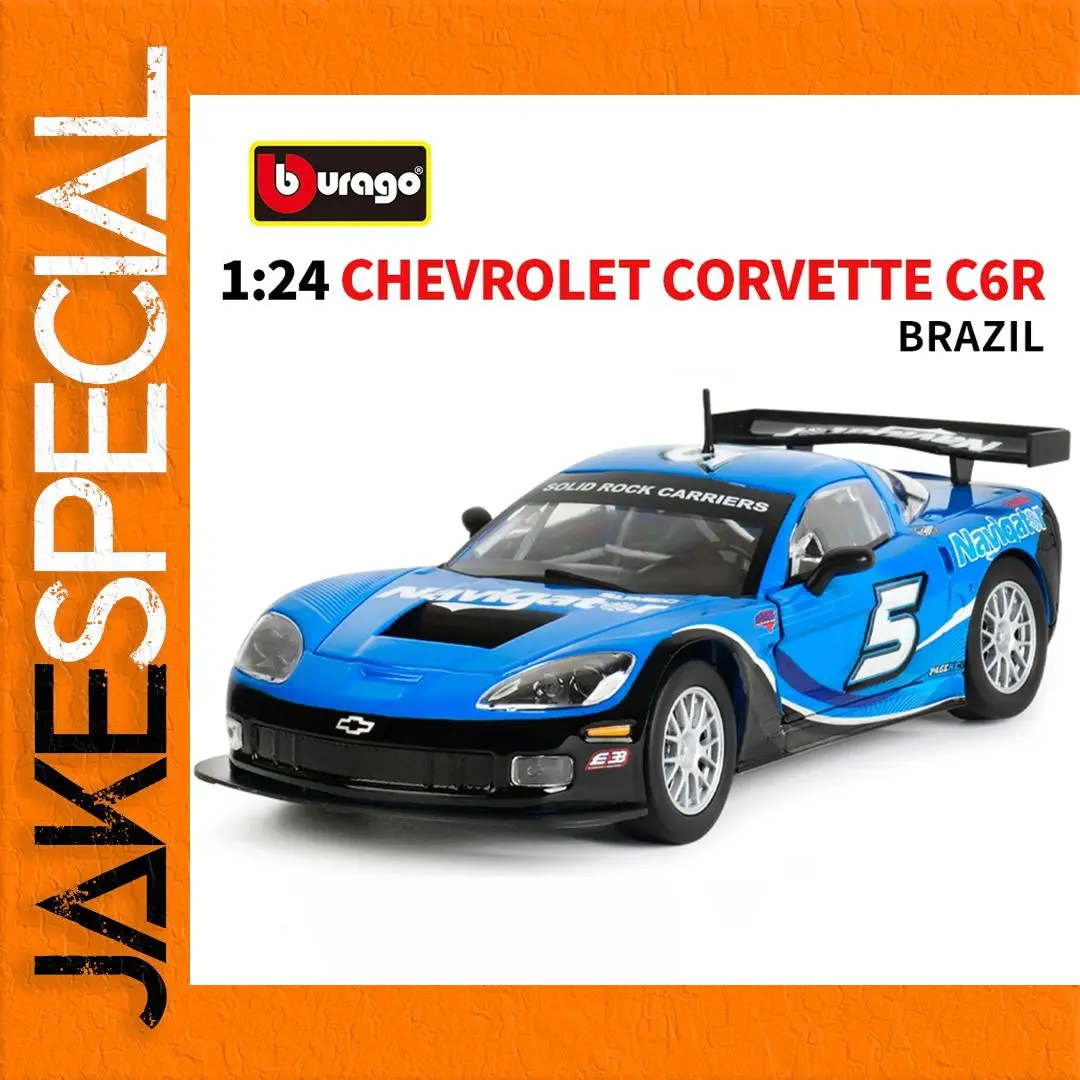 Chevrolet Corvette C6R 1:24 Scale Model Car 1 Chevrolet Corvette C6R 1:24 Scale Model Car