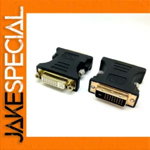 DVI-I 24+5 Female to DVI-D 24+1 Adapter