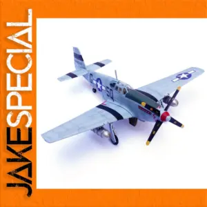 1/72 Scale US P-51B Mustang Fighter Model