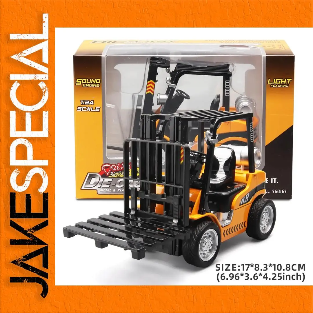 1:24 Scale Alloy Construction Forklift Model 1 1:24 Scale Alloy Construction Forklift Model