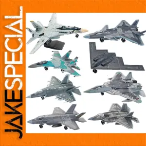 Military Fighter Model Collection with B-2 and F-14