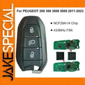 Smart Car Key for Peugeot and Citroën Models