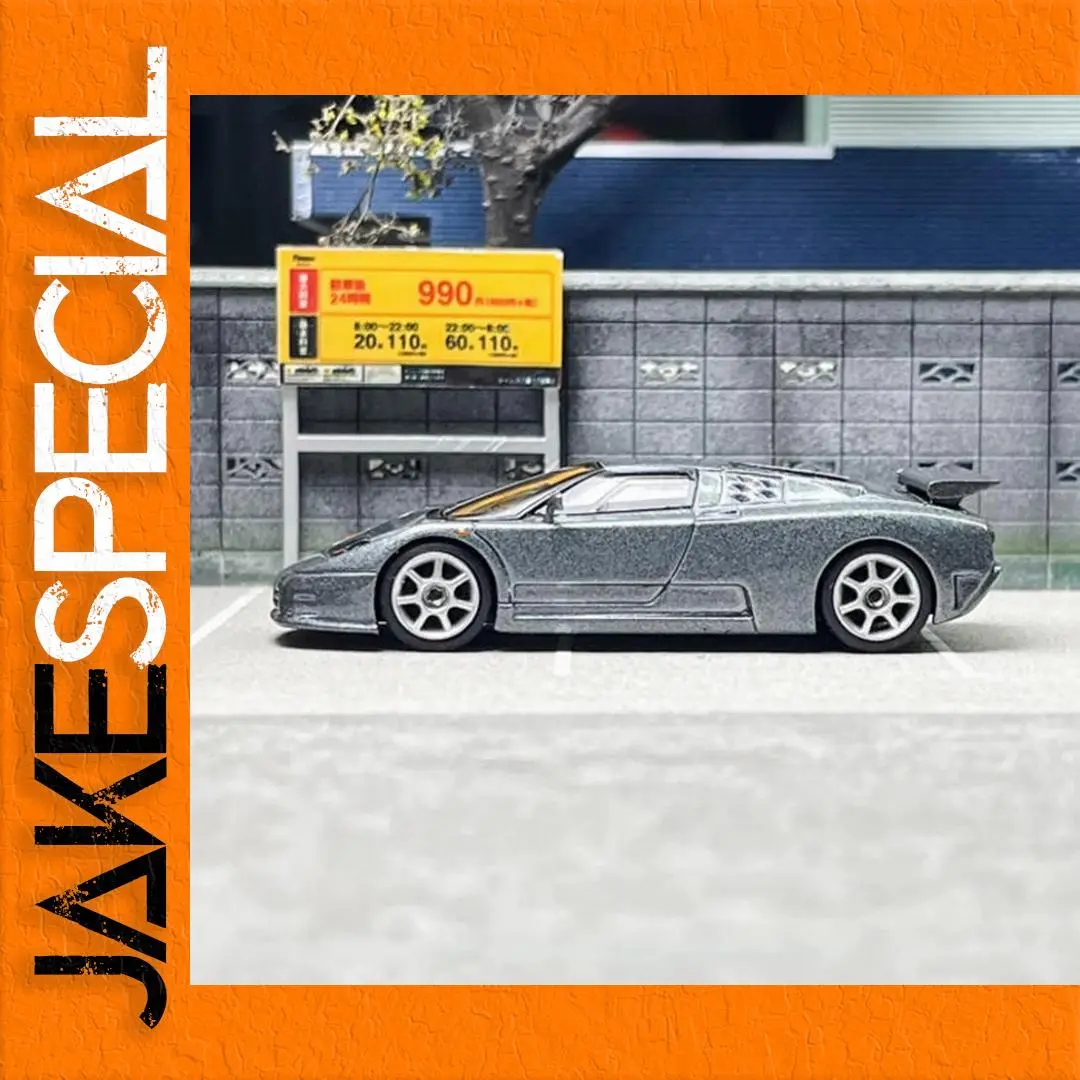 Bugatti EB110 1:64 Scale Diecast Model 1 Bugatti EB110 1:64 Scale Diecast Model