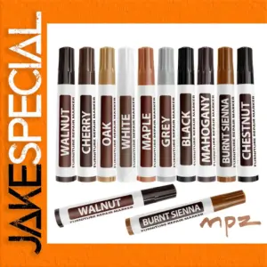 Furniture Repair Kit with 10 Wood Color Pens
