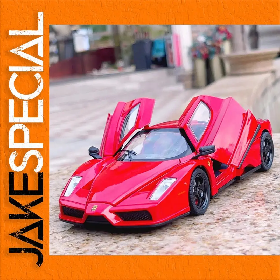 1:22 Scale Enzo Supercar Model with Details 1 1:22 Scale Enzo Supercar Model with Details