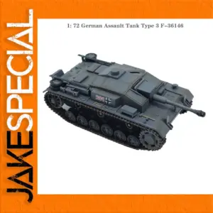 German Assault Tank Type 3 F 1:72 Scale Model