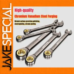 Universal Torx Wrench with Ratchet Mechanism