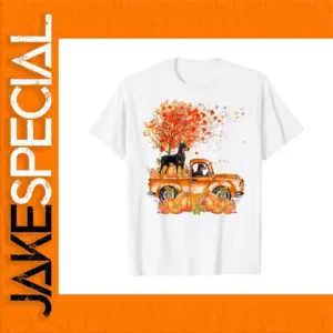 Vintage Pickup Truck Autumn Casual T-Shirt