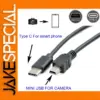 Type C to Mini USB OTG Cable 30 cm