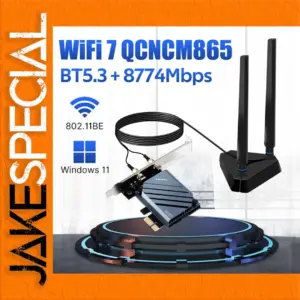 FENVI WiFi7 QCNCM865 PCI-E WiFi Adapter