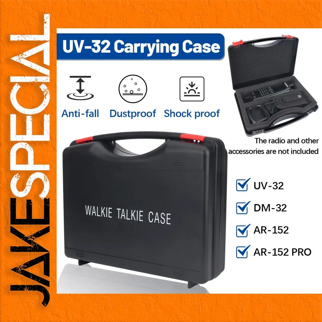 UV-32 DM-32 Walkie Talkie Carrying Case 1 UV-32 DM-32 Walkie Talkie Carrying Case