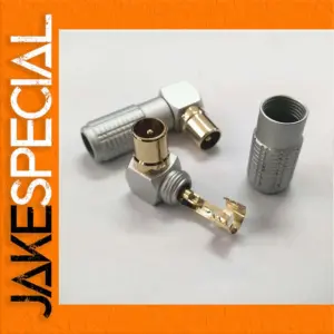 Male to Female PAL Connector Adapter 90-Degree