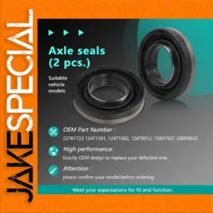 Front Axle Seal Set for Silverado and Avalanche