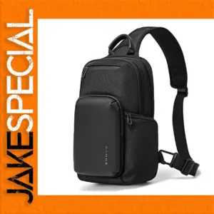Waterproof Barrel Crossbody Bag in Black or Grey