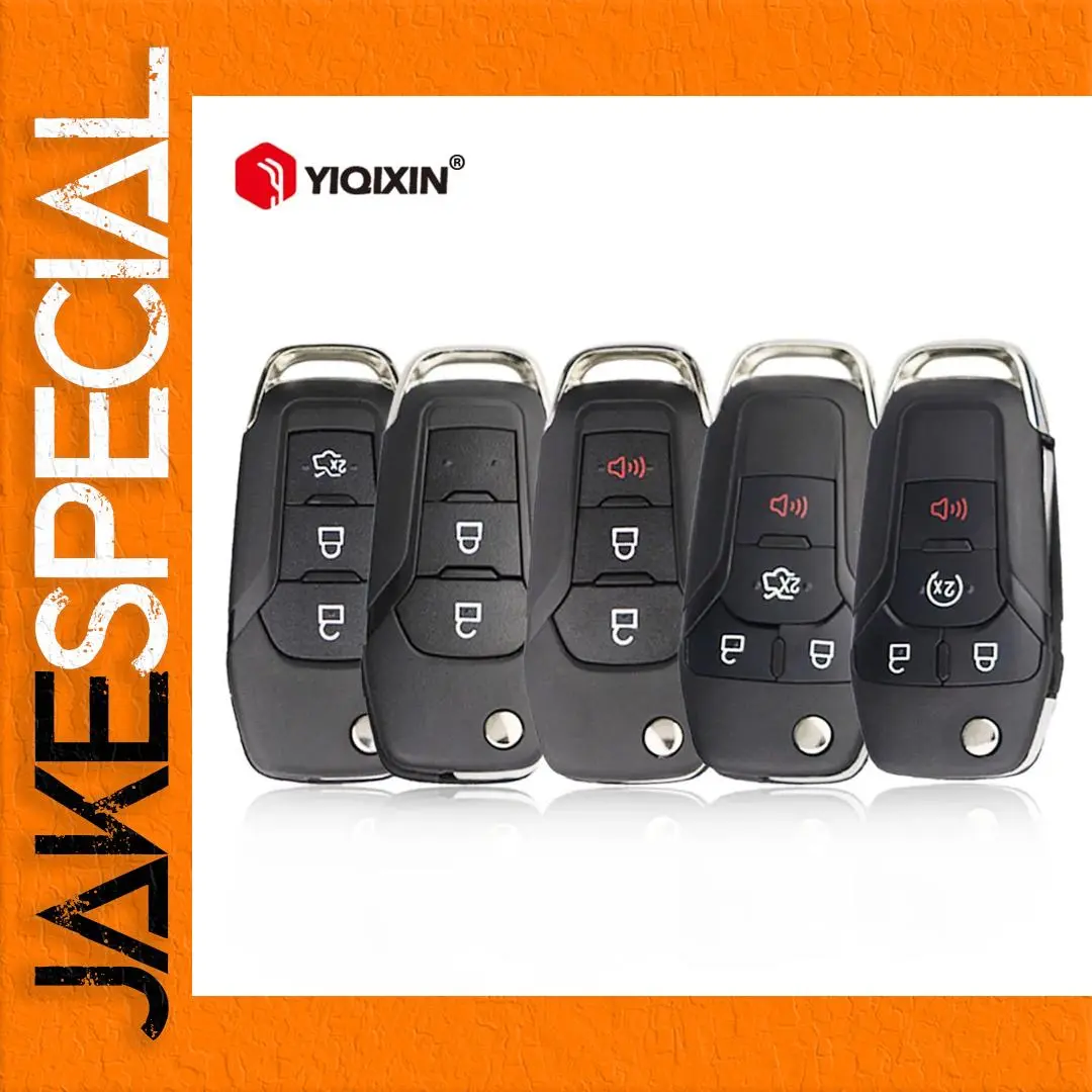 Ford 2/3/4 Button Flip Remote Key Shell 1 Ford 2/3/4 Button Flip Remote Key Shell