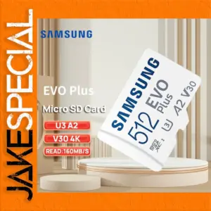 SAMSUNG EVO Plus MicroSD Card 64GB to 512GB