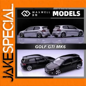 Diecast Golf GTI MK6 1:64 Model Car