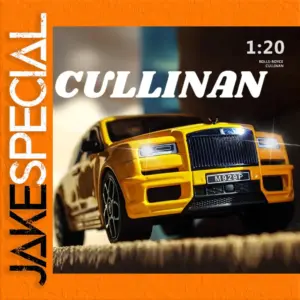 1:20 Scale Rolls Royce Cullinan Model Yellow