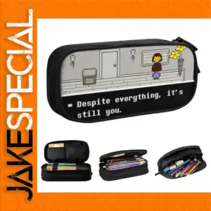 Frisk Despite Everything Pencil Case in Black
