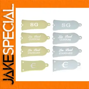 Alloy Metal Truss Rod Covers for Guitars