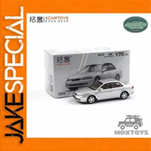Silver Honda Accord 1:64 Diecast Model Car
