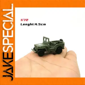 1/72 WWII USA Willys Jeep Assembly Model