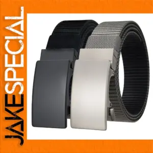 Unisex Tactical Belt with Automatic Buckle