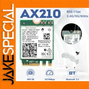 Wi-Fi 6E AX210NGW M.2 Wireless Card