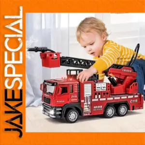 1/32 Scale Red Fire Engine Toy Model